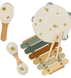 Konges Sløjd Musikinstrumenter>Musikinstrumenter - Træ - Glossy - Lemon