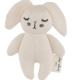 Konges Sløjd Gribelegetøj>Rangle - Mini Rabbit - Offwhite