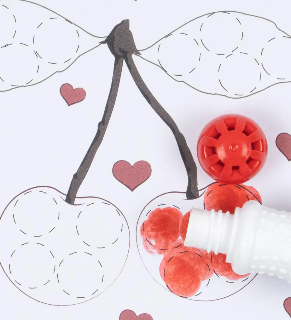 Konges Sløjd Kreativ Leg|Kreasæt>Tuscher m. Tegneark - Dot Marker - Multi