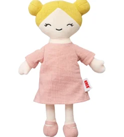 Krea Dukker Og Tilbehør>Dukke m. Lift/Sengetøj - Rosa