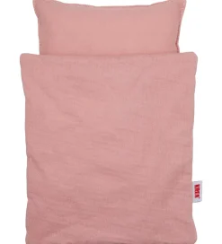 Krea Dukker Og Tilbehør>Dukkesengetøj - Musselin - Rose