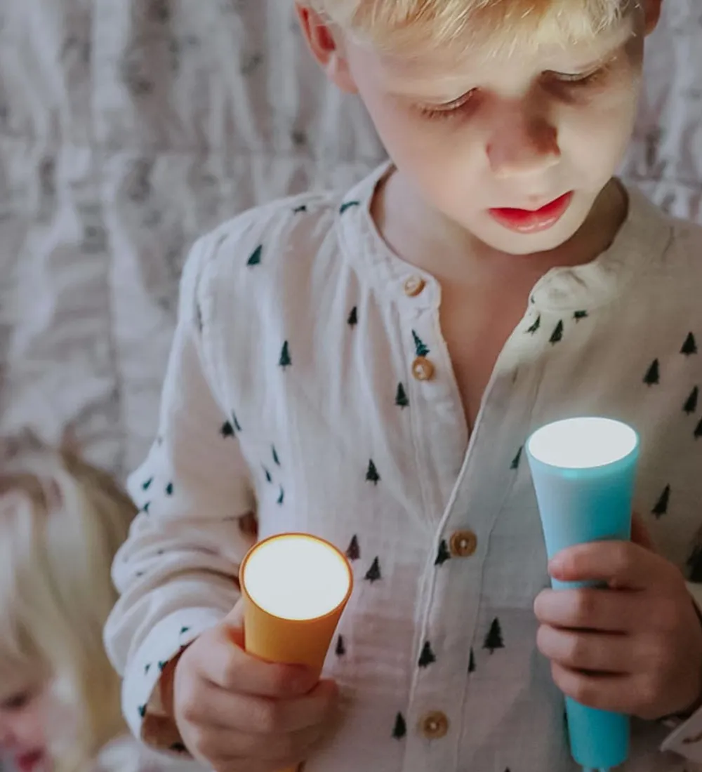 Lalarma Lommelygter>Lommelygte - Color Change - 15 cm - Gul