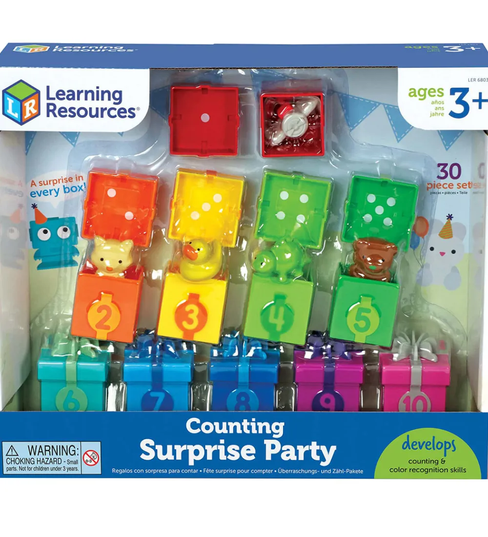 Learning Resources Babylegetøj|Aktivitetslegetøj>Aktivitetslegetøj - Lær At Tælle - 30 dele