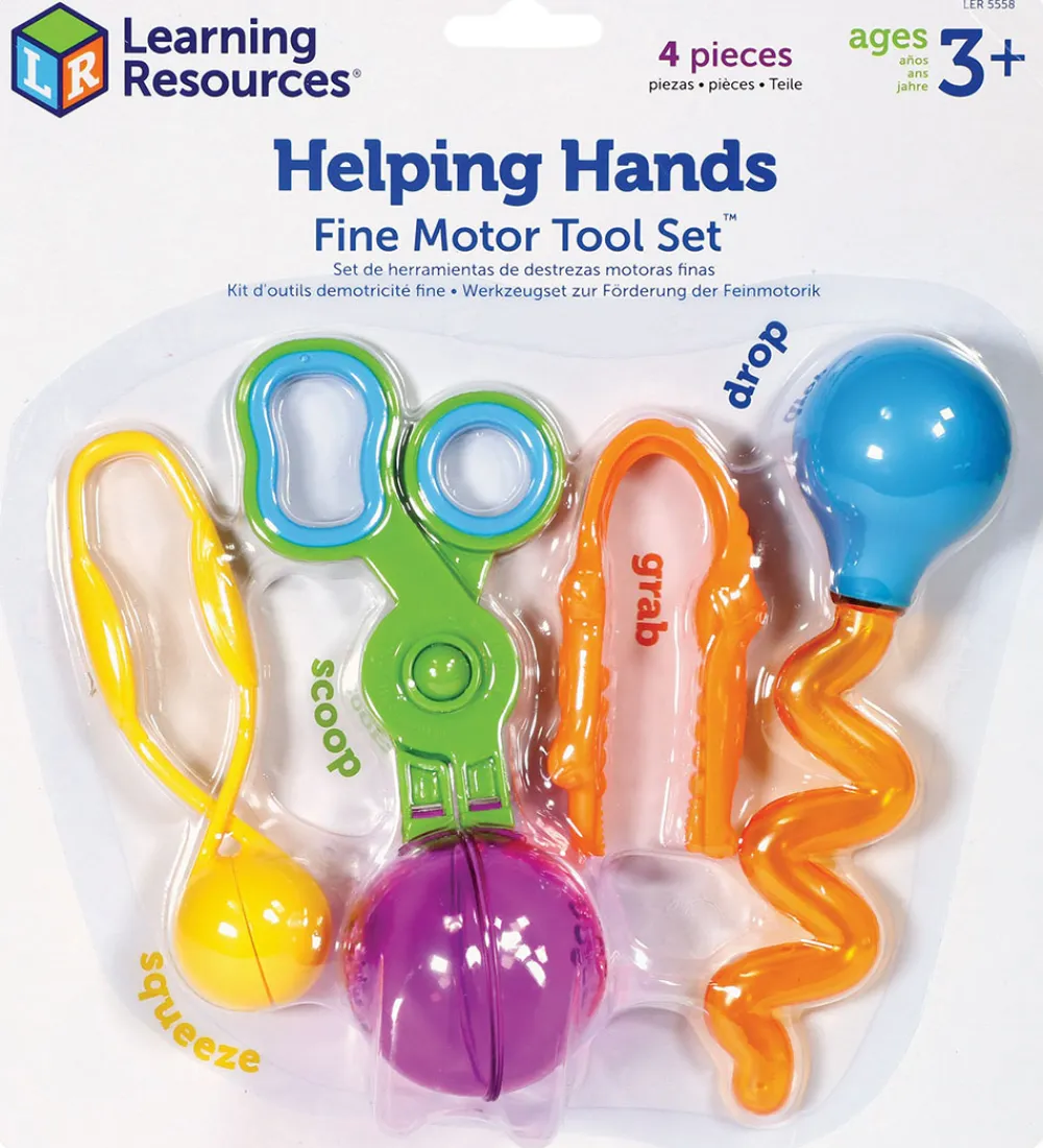 Learning Resources Babylegetøj|Aktivitetslegetøj>Aktivitetslegetøj - Styrk din Finmotorik - 4