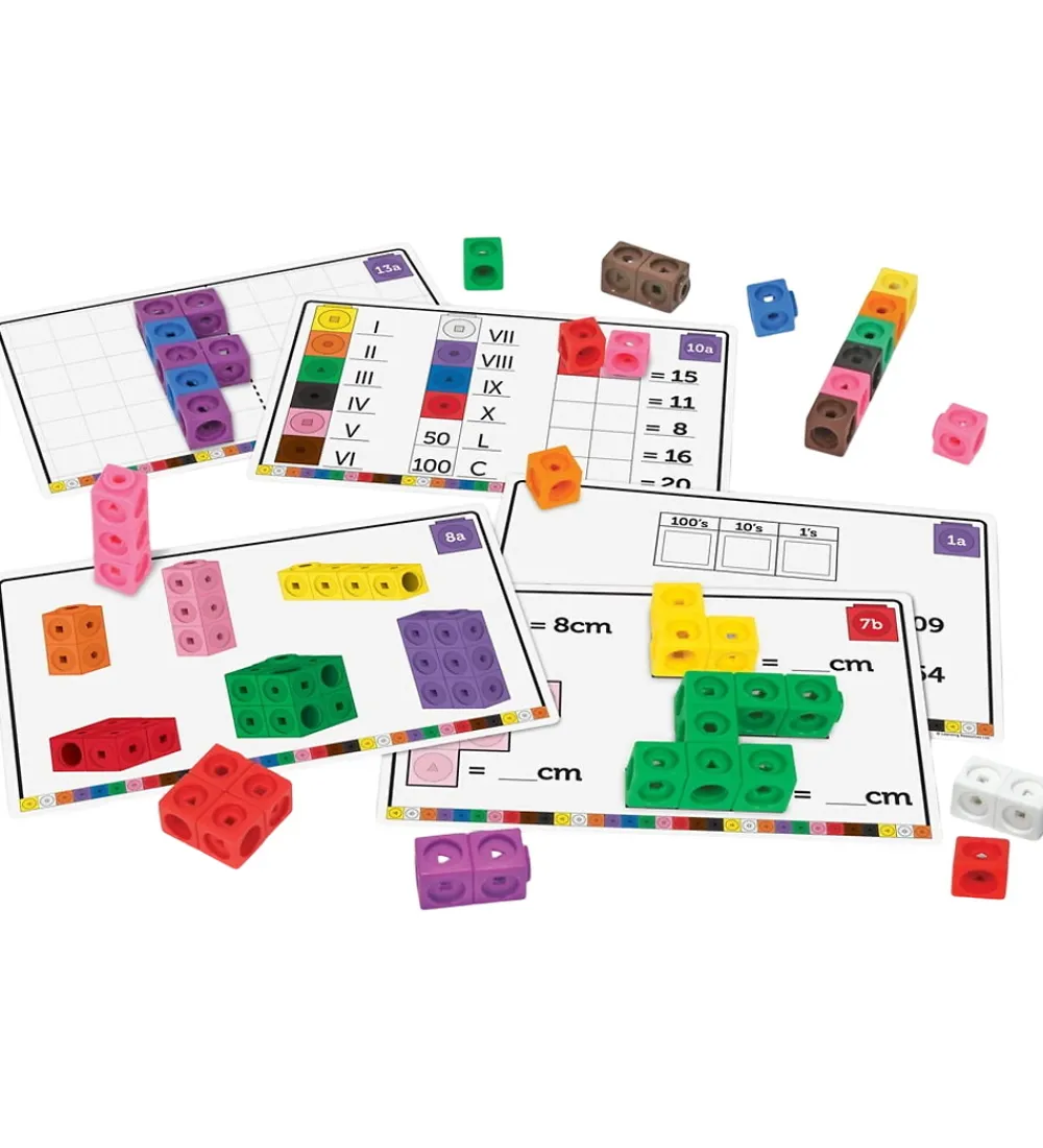 Learning Resources Kreativ Leg|Kreasæt>Legetøj MathLink Cubes - Matematik For Begynd