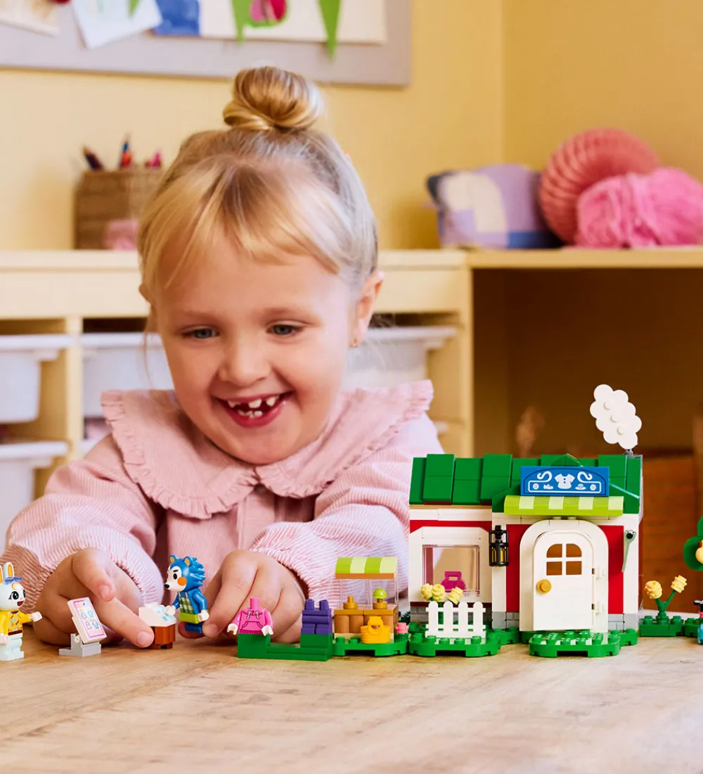 LEGO® Konstruktionslegetøj|Lego®>Animal Crossing - Tøjbutikken Able Sis... 77055 - 322 Dele