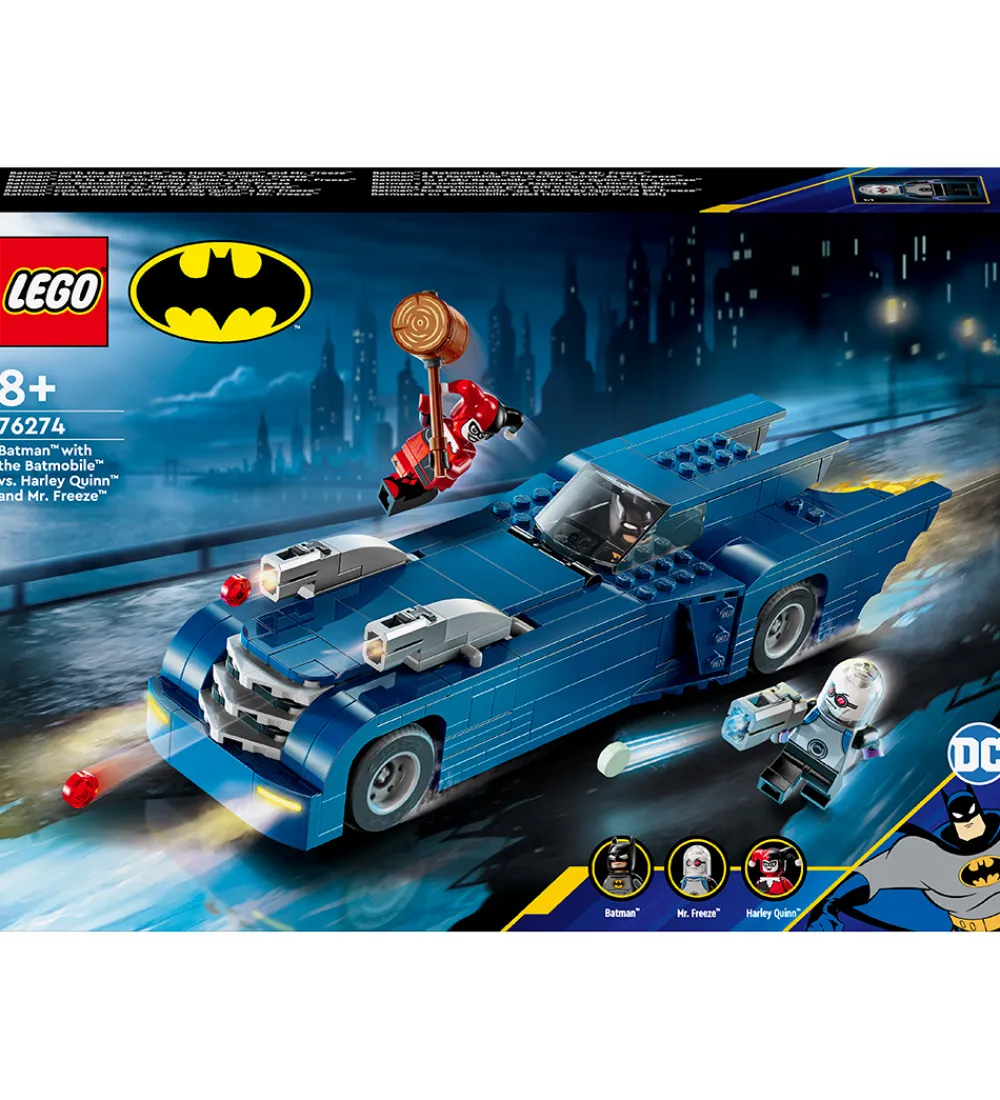 LEGO® Lego®|Byg Og Klodser>Batman - Batman Og Batmobile Mod Harle... 76274 - 435 Dele