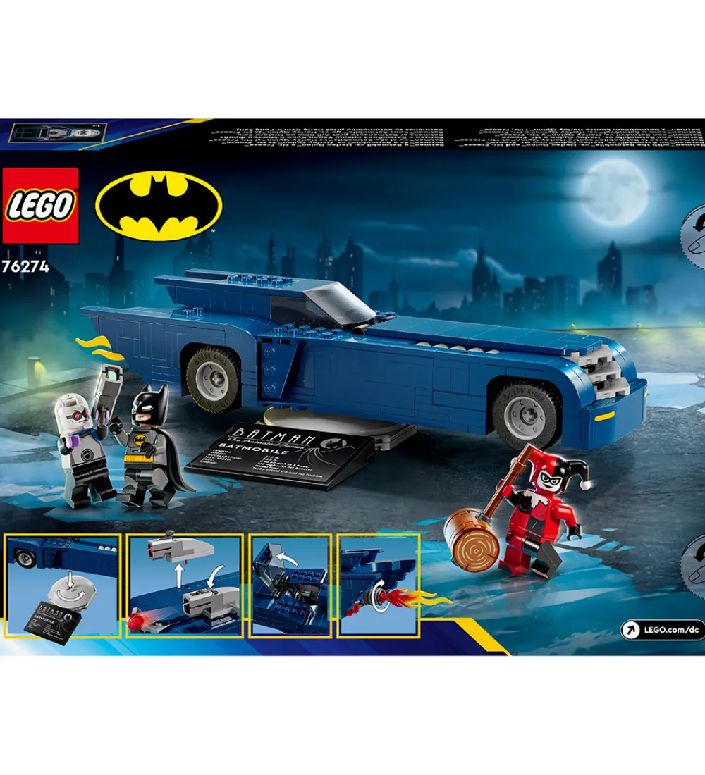 LEGO® Lego®|Byg Og Klodser>Batman - Batman Og Batmobile Mod Harle... 76274 - 435 Dele