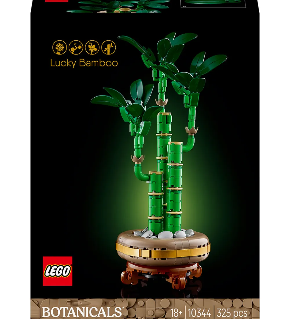 LEGO® Konstruktionslegetøj|Lego®>Botanicals - Lykkebambus 10344 - 325 Dele