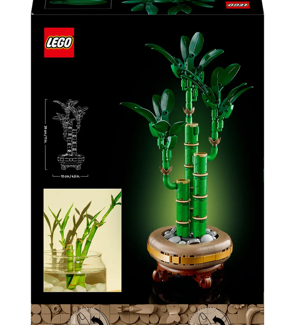 LEGO® Konstruktionslegetøj|Lego®>Botanicals - Lykkebambus 10344 - 325 Dele