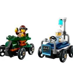 LEGO® Konstruktionslegetøj|Lego®>City - Racerbilpakke: Fly mod Hospitals... 60459 - 70 Dele