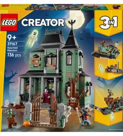 LEGO® Lego®|Konstruktionslegetøj>Creator - Hjemsøgt Palæ 31167 - 3-i-1 - 736 Dele