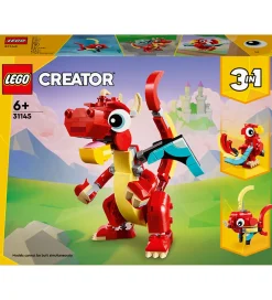 LEGO® Lego®>Creator - Rød Drage 31145 - 3-i-1 - 149 Dele