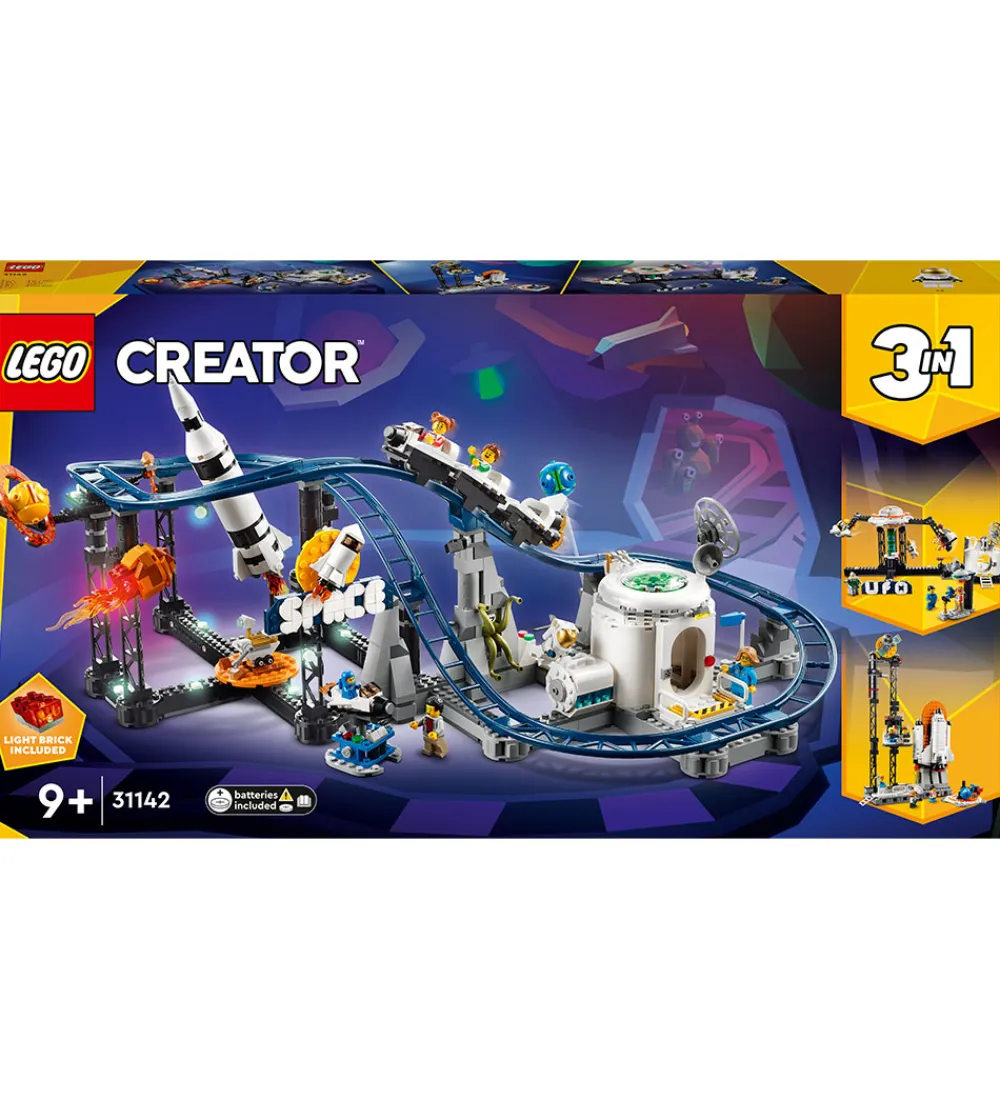 LEGO® Lego®>Creator - Rum-rutsjebane 31142 - 3-i-1 - 874 Dele