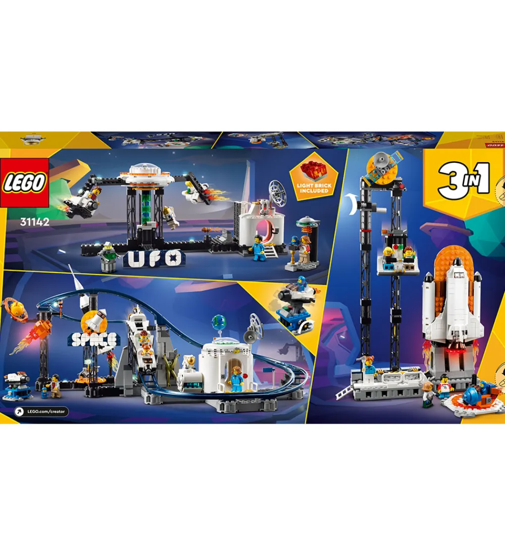 LEGO® Lego®>Creator - Rum-rutsjebane 31142 - 3-i-1 - 874 Dele