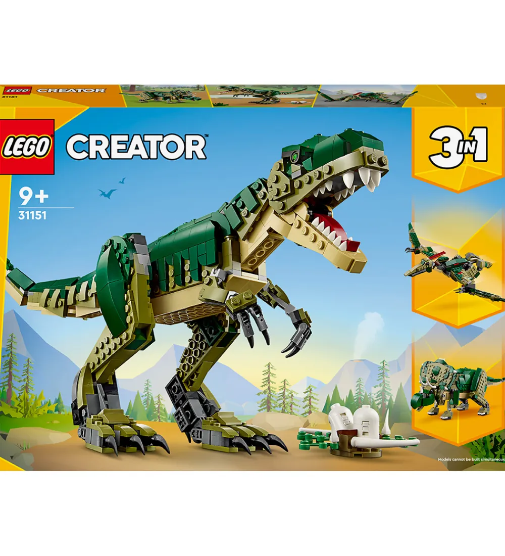 LEGO® Lego®|Byg Og Klodser>Creator - T. Rex 31151 - 3-i-1 - 626 Dele
