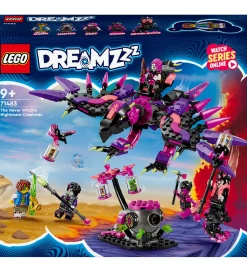 LEGO® Konstruktionslegetøj|Lego®>DREAMZzz - Aldrig-heksens Mareridsvæsner 71483 - 457 Dele