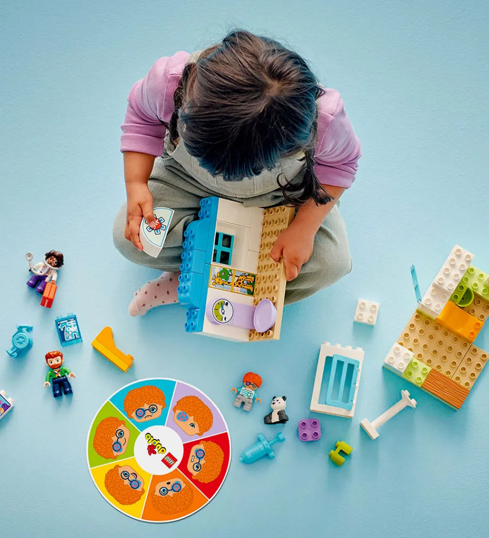 LEGO® Konstruktionslegetøj|Lego®>DUPLO - Første Gang: Besøg Hos Lægen 10449 - 65 Dele