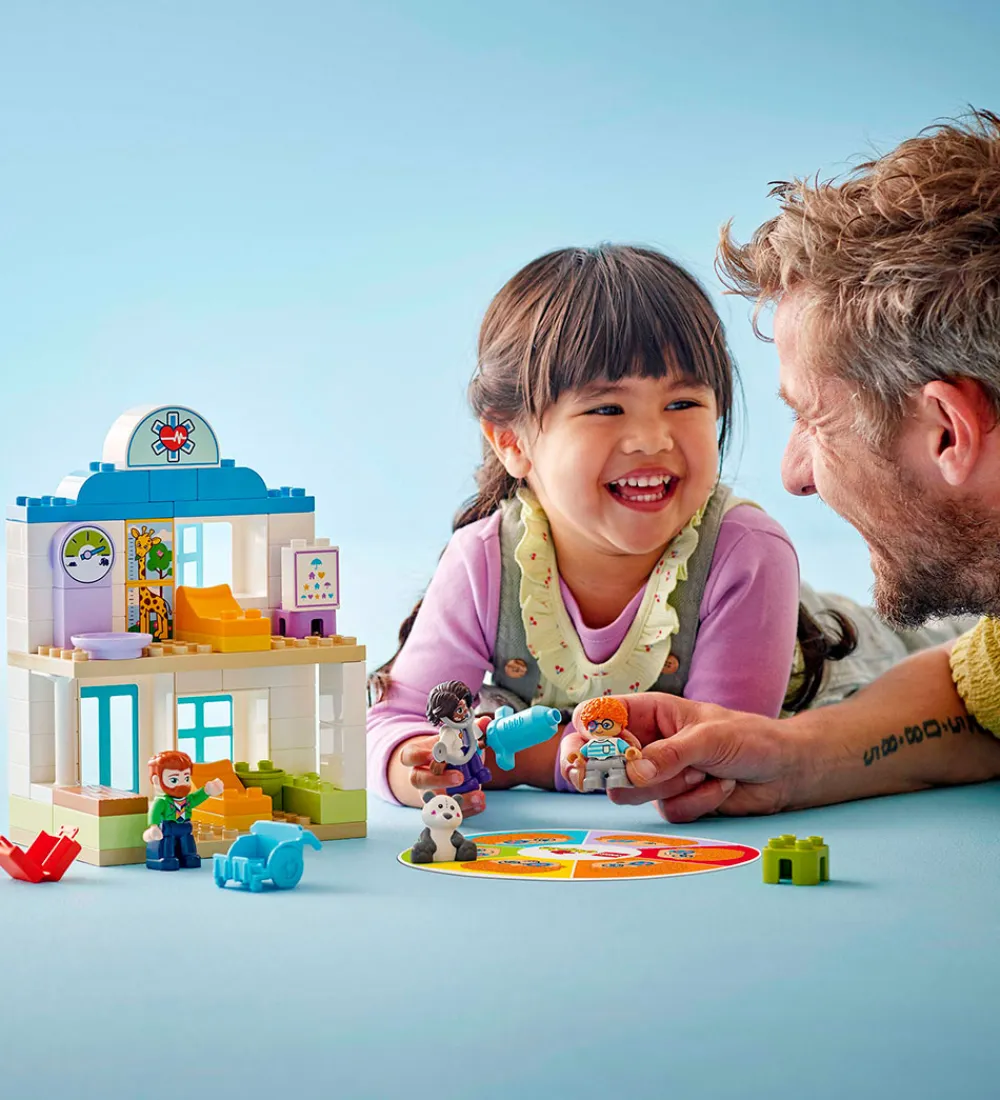 LEGO® Konstruktionslegetøj|Lego®>DUPLO - Første Gang: Besøg Hos Lægen 10449 - 65 Dele