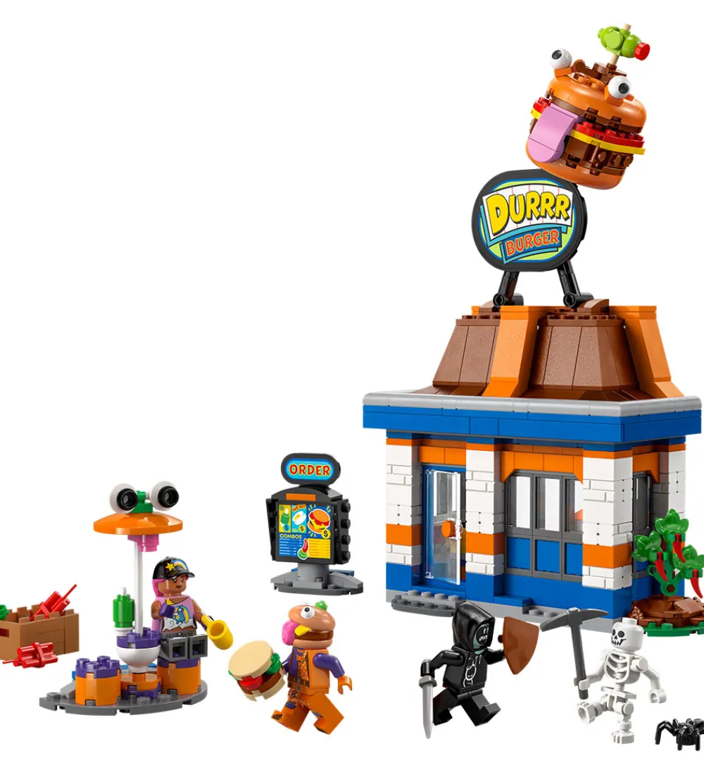 LEGO® Lego®|Konstruktionslegetøj>Fortnite - Durrr Burger-restaurant 77076 - 546 dele