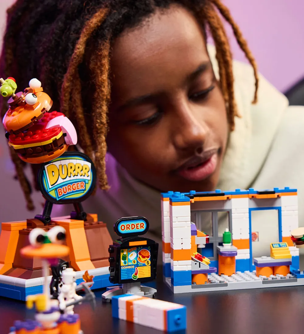 LEGO® Lego®|Konstruktionslegetøj>Fortnite - Durrr Burger-restaurant 77076 - 546 dele