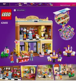 LEGO® Konstruktionslegetøj|Lego®>Friends - Restaurant Og Kokkeskole 42655 - 896 Dele