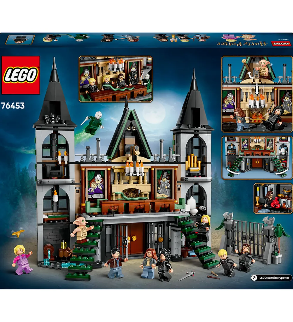 LEGO® Konstruktionslegetøj|Lego®>Harry Potter - Malfoy-familiens Herregård 76453 - 1601 Del