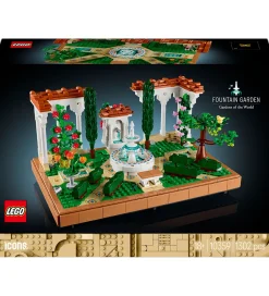 LEGO® Konstruktionslegetøj|Lego®>Icons - Have med Springvand 10359 - 1302 Dele