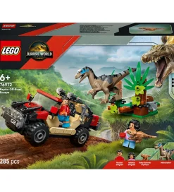 LEGO® Lego®|Konstruktionslegetøj>Jurassic World - Flugt fra Raptor 76972 - 285 Dele