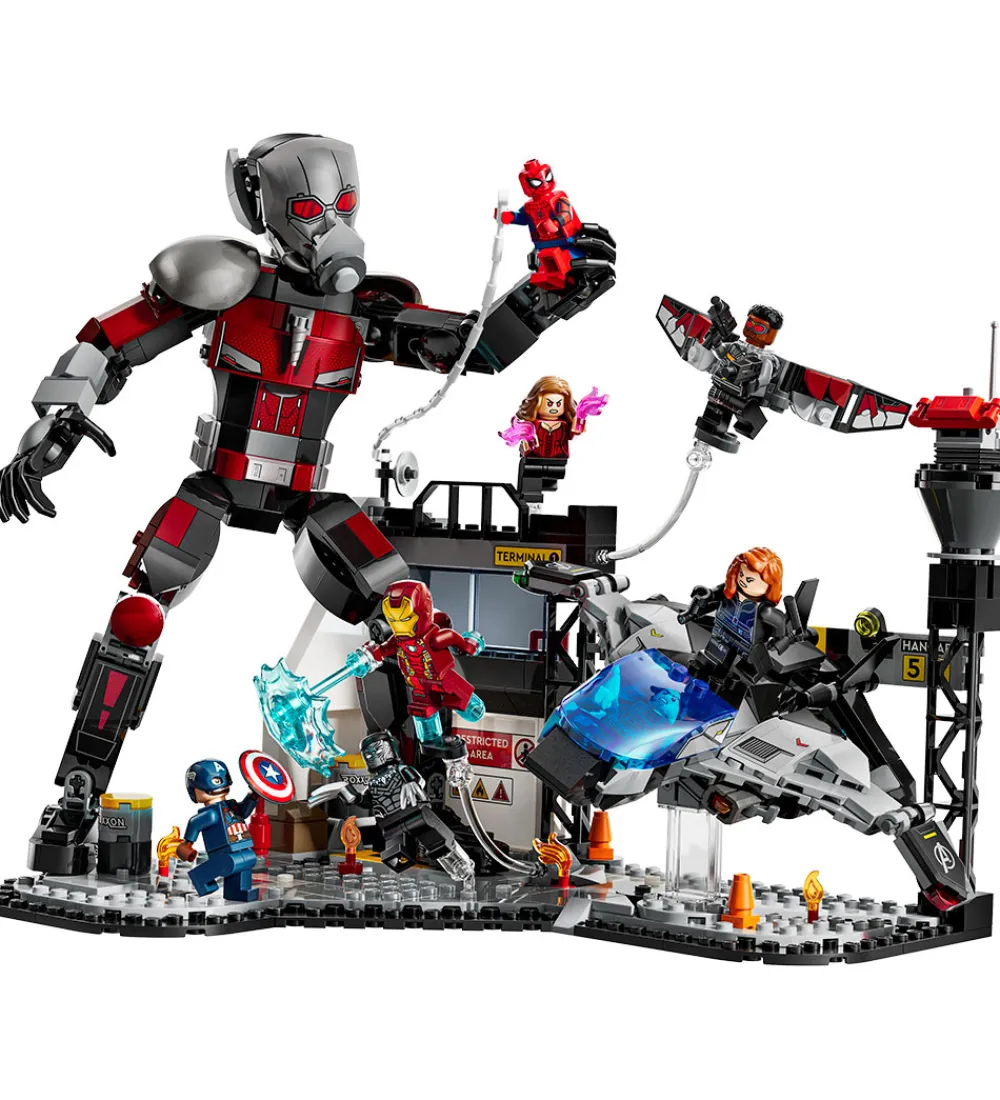 LEGO® Konstruktionslegetøj|Lego®>Marvel - Captain America Civil War-Act... 76314 - 736 Dele