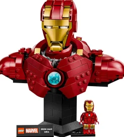 LEGO® Lego®|Konstruktionslegetøj>Marvel - Iron Man MK4-buste 76327 - 436 Dele
