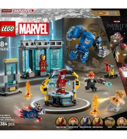 LEGO® Lego®|Konstruktionslegetøj>Marvel - Iron Mans Laboratorium: Dragt... 76315 - 384 Dele