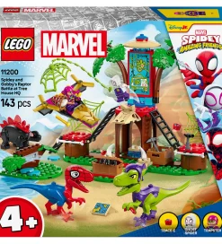 LEGO® Lego®|Konstruktionslegetøj>Marvel - Spidey og Gobbys Raptorkamp v... 11200 - 143 Dele