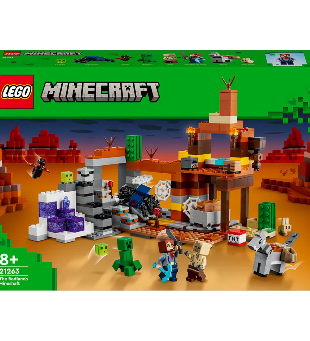 LEGO® Byg Og Klodser|Lego®>Minecraft - Badlands-mineskakten 21263 - 538 Dele