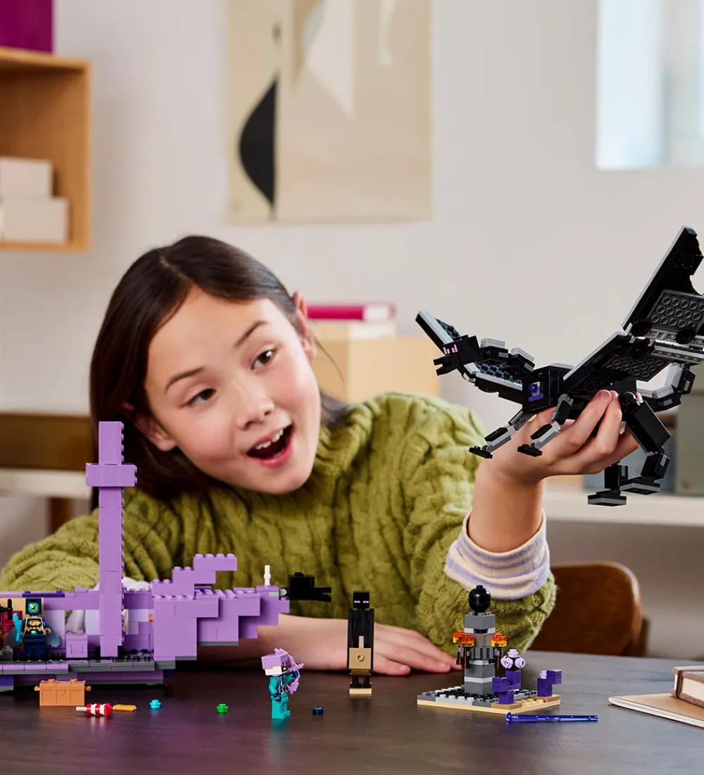LEGO® Lego®|Byg Og Klodser>Minecraft - Ender-dragen Og End-skibet 21264 - 657 Dele