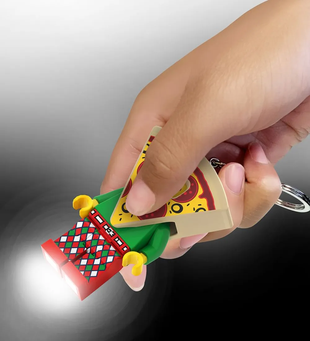 LEGO® Lommelygter>Nøglering m. Lommelygte - Pizza Guy