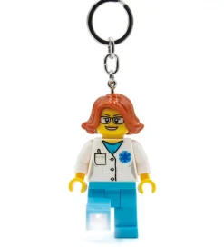 LEGO® Lego®|Lommelygter>Nøglering m. Lommelygte - Female Doctor