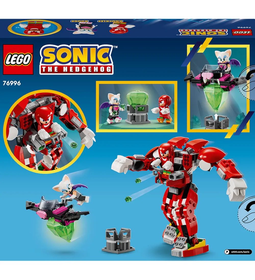 LEGO® Lego®>Sonic The Hedgehog - Knuckles' Vogterrobot 76996 - 276 Del