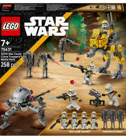 LEGO® Lego®|Konstruktionslegetøj>Star Wars - Battle Pack Med Klonsoldater 75431 - 258 Dele