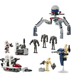 LEGO® Lego®>Star Wars - Battle Pack Med Klonsoldat... 75372 - 215 Dele