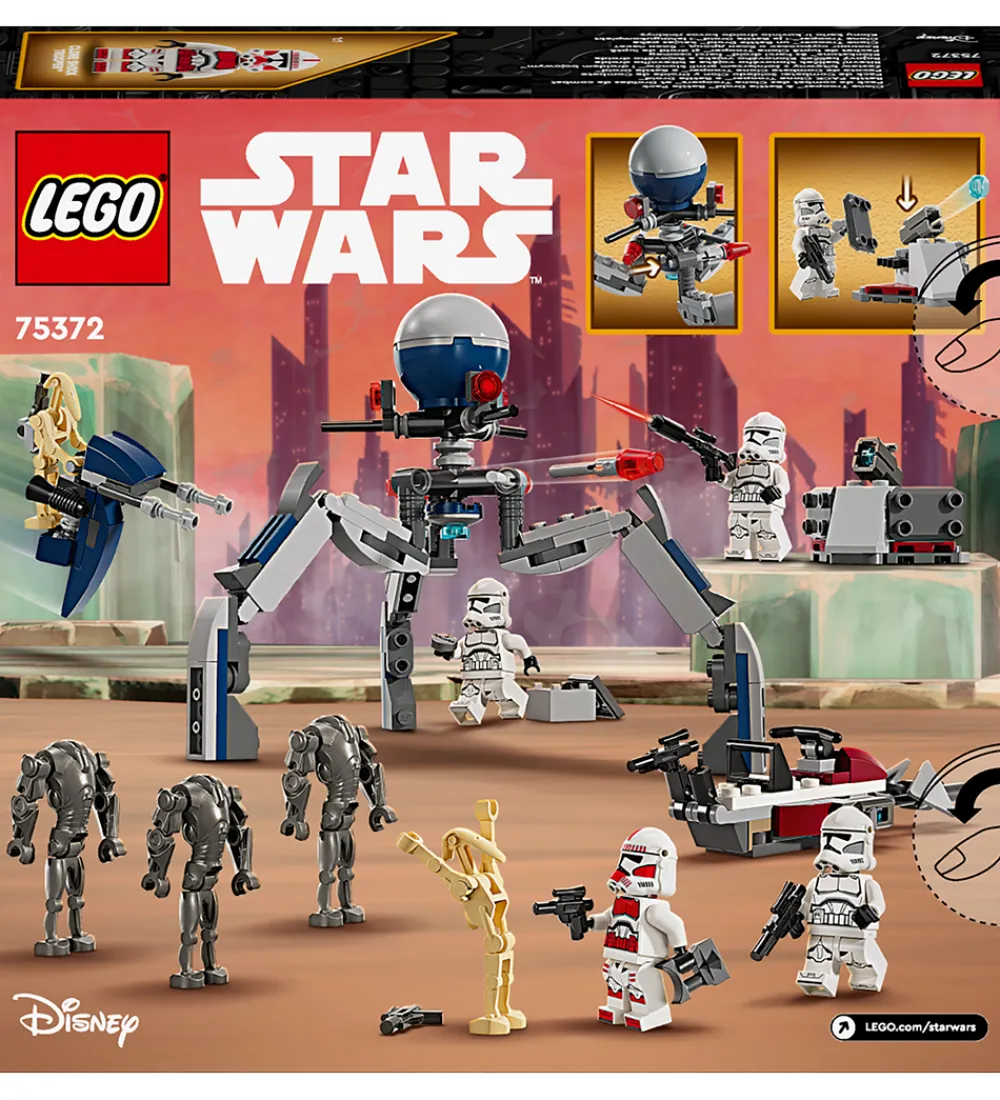 LEGO® Lego®>Star Wars - Battle Pack Med Klonsoldat... 75372 - 215 Dele