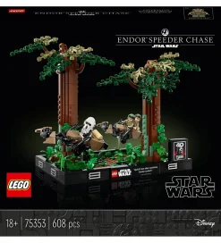 LEGO® Lego®>Star Wars - Diorama Med Speederjagt På... 75353 - 608 Dele