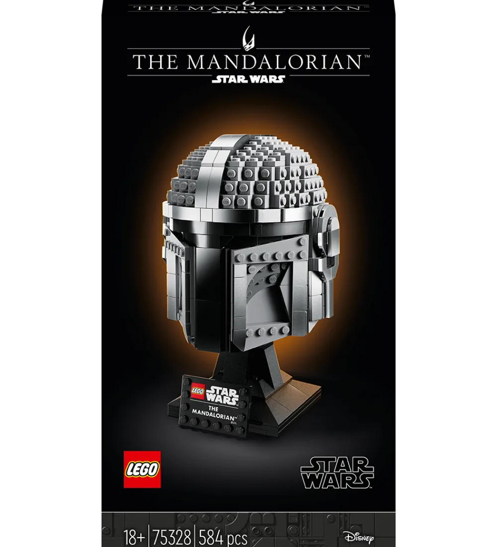 LEGO® Lego®>Star Wars - Mandalorianerens Hjelm 75328 - 584 Dele