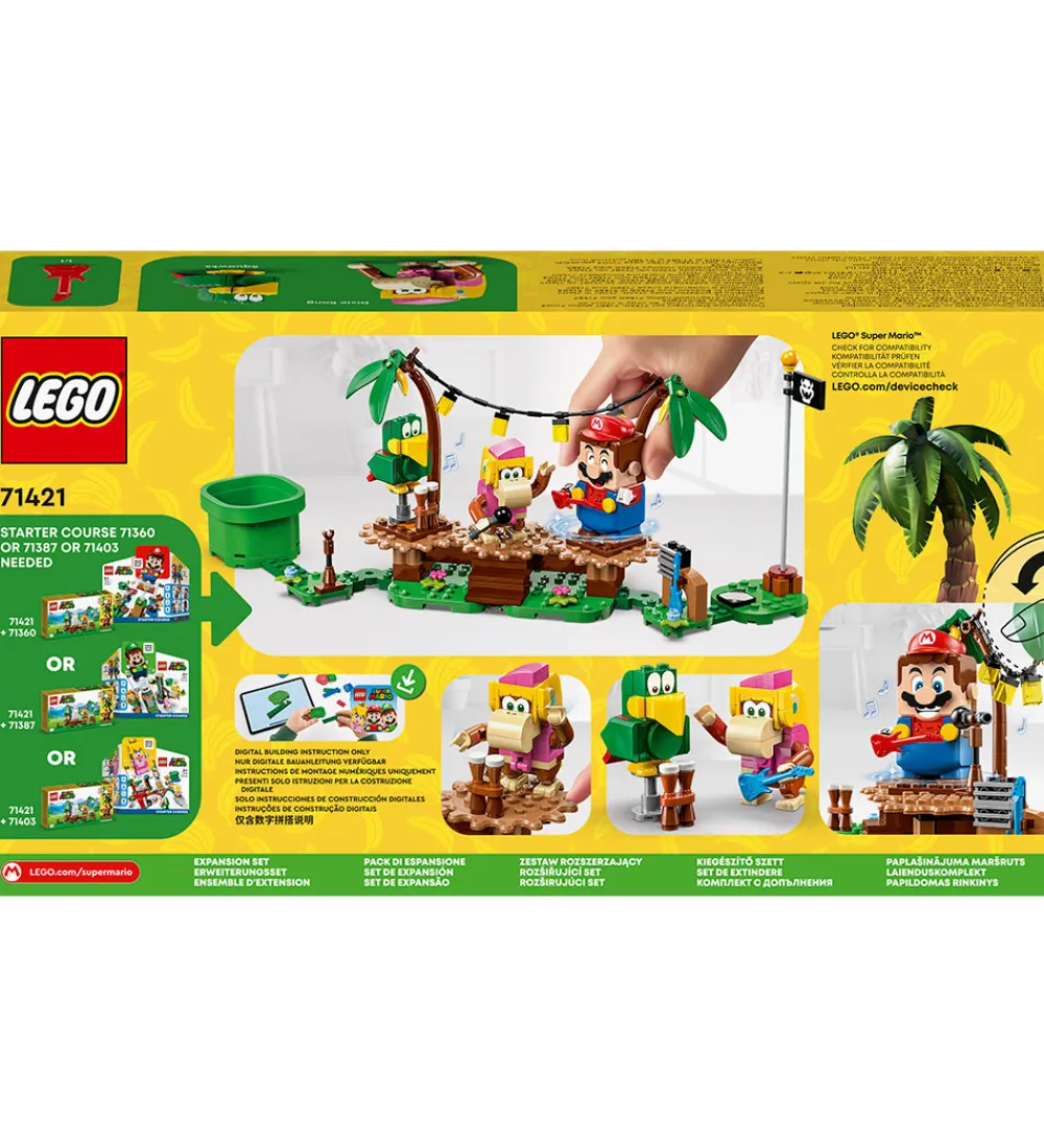 LEGO® Lego®>Super Mario - Dixie Kongs Jungl... - Udv. 71421 - 174 Dele