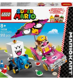 LEGO® Lego®|Konstruktionslegetøj>Super Mario - Mario Kart Wario Og King Boo 72038 - 512 Del