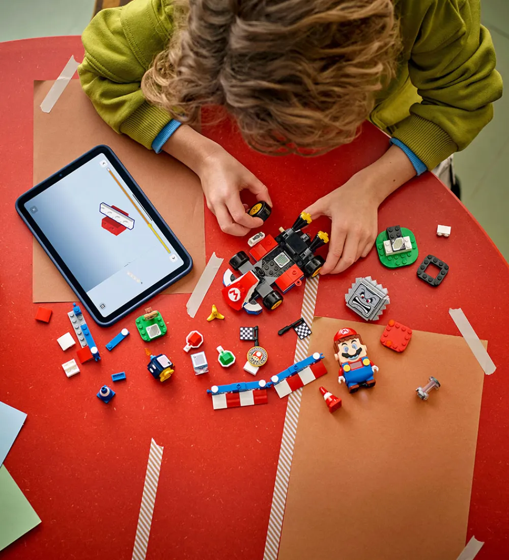 LEGO® Lego®|Konstruktionslegetøj>Super Mario - Mario Kart Interaktiv Mario 72043 - 278 Dele