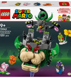 LEGO® Lego®|Konstruktionslegetøj>Super Mario - Prince Florian Og Castle Bowser 72042 - 1251