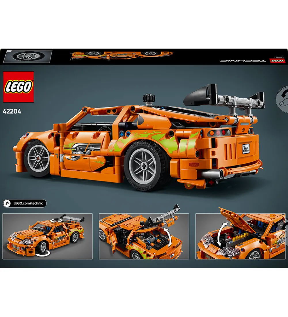 LEGO® Lego®|Konstruktionslegetøj>Technic - Fast and Furious Toyota Supr... 42204 - 810 Dele