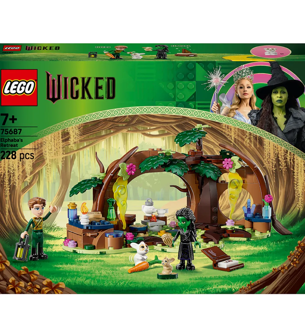 LEGO® Lego®|Konstruktionslegetøj>Wicked - Elphabas Skjulested 75687 - 228 Dele
