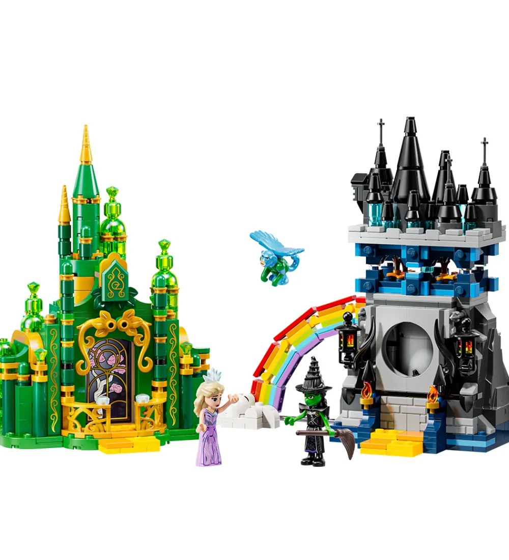 LEGO® Lego®|Konstruktionslegetøj>Wicked - Emerald City og Kiamo Ko-slottet 75689 - 860 Dele